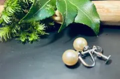 パールイヤリングD641