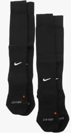 NIKE ナイキ サッカーソックス 2足組 27-29cm ブラックのサムネイル