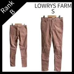 LOWRYS FARM ローリーズファーム ベロア スキニー パンツ S ズボン