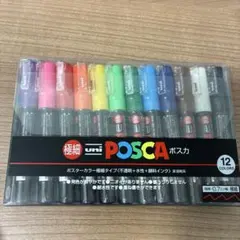 uni POSCA ポスカ 極細 12色セットのサムネイル