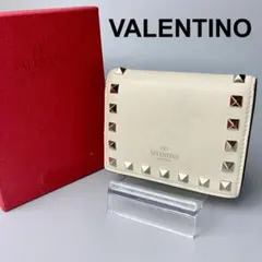 VALENTINO ヴァレンティノ ロックスタッズ 二つ折り財布 ウォレットのサムネイル
