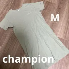 champion ロングワンピース　薄緑　半袖　Mのサムネイル