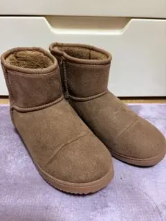 しまむら起毛ムートンブーツ