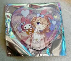 学園アイドルマスター　花海佑芽　gigo 缶バッジ　rabbit ハート　特典 学園アイドルマスター トレーディングハート缶バッジ Lady Rabbit