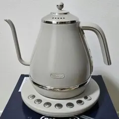 【美品】デロンギ アイコナ 電気カフェケトル　ビターグレージュのサムネイル