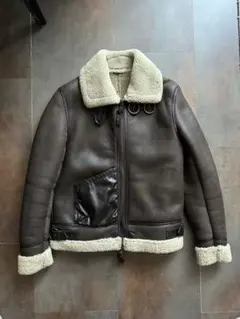 BEAMS F チンクアンタ CINQUANTA ムートンフライトジャケットのサムネイル