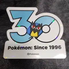 ココガラ　ポケモン 30周年記念 ステッカーのサムネイル