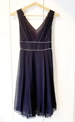 美品 レストローズ シフォンワンピース ドレス