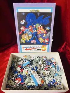 【希少】ロックマンX ジグソーパズル 額縁付き 1993年 当時品 希少】ROCKMANロックマンX ジグソーパズル 額縁付き 1993年 当時物