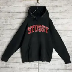 stussy FELT APPLIQUE 円堂守着用 スウェット フーディー - メルカリ