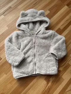 くま耳✴︎フリース アウター✴︎フード付き✴︎90