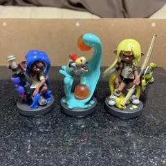 スプラトゥーンキャラクターフィギュア3体セット