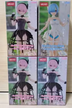 【リゼロ】　プライズ　フィギュア　まとめ売り　ROUND1限定　送料込み 株式会社エルココ】『Re:ゼロから始める異世界生活』プライズ商品の