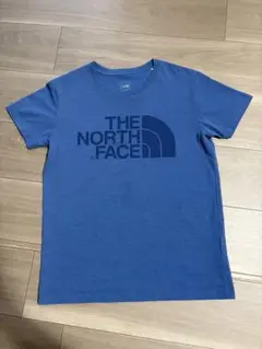 THE NORTH FACE 青 Tシャツ　M サイズ