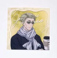 呪術廻戦　5周年　ドンキ　クリアブロマイド　七海建人　私服ver.