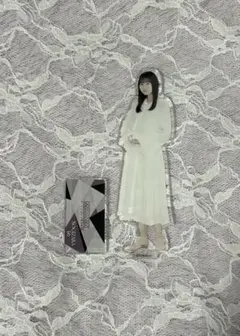 乃木坂46 ブラックサンタ　遠藤さくらアクリルスタンド のぎBOX 遠藤さくら のぎBOX ブラックサンタ S賞 フェイスタオル\u0026B賞