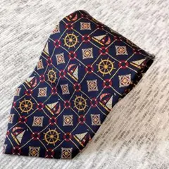 ネクタイ　レトロ　アンティーク　菅田将暉　ビンテージ　古着レア　下北沢　船ヨット