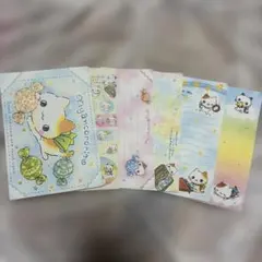 平成レトロ クラックス ねこ にゃんにゃん メモ メモレター シール付