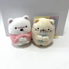 すみっコぐらし てのりぬいぐるみ セット しろくま ねこ