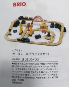 【未開封】BRIO カーゴレールデラックスセットのサムネイル