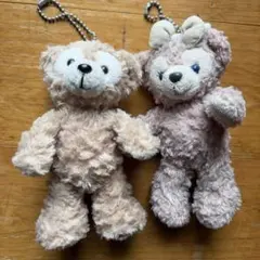 ダッフィー シェリーメイ ぬいぐるみバッジ 2点セット - メルカリ
