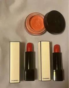 CHANELルージュアリュールヴェルヴェット4本新品未開封ポーチ付き