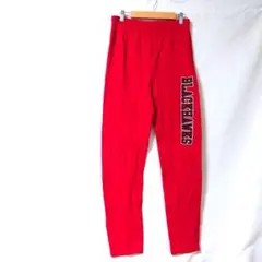希少✨️BLACKHAWKS ロゴ入り スウェットパンツ S　ジョガーパンツ