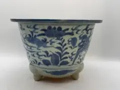 瀬戸焼 古瀬戸染付 菊文 壷 M R7323F - メルカリ