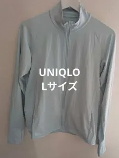 UNIQLO　フードなし　エアリズム　はおり　Lサイズ　ミントグリーンのサムネイル