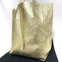 AULENTTI ソフトレザートート ゴールド 金 オウレンティ 肩掛け