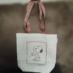 新品未使用PEANUTS スヌーピートートバッグ付録
