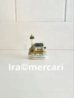 2002ヴィンテージフェーブ　ポンタスヴァル灯台　フェーヴ　ミニチュア陶器
