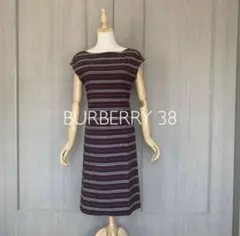 バーバリーロンドン　38 ロングワンピース　美品のサムネイル