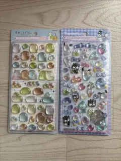 サンリオ、すみっコぐらし ボンボンドロップシール