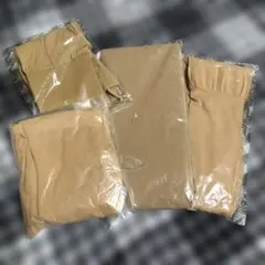 ベージュ ストッキング 4点セット Ｌ〜ＬＬ　お買い得！
