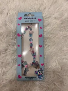 スキニーディップ エンジェルブルー コラボ ストラップ スマホ