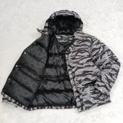 ✨未使用級✨XLサイズ✨ショット　クラシックフーデッドダウンジャケット　カモフラ