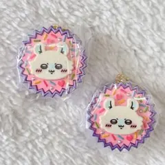 《即日匿名発送》ちいかわ　手作りおやつチャーム　《モモンガ２点》チョコ　ガチャ