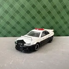 【訳あり激安品】No.1 日産スカイライン GT-R BNR34 パトロールカー