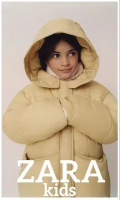 ZARA キッズ ソロナ社　中綿　パフジャケット　女の子　ダウンジャケット