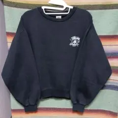 90s　old stussy　スウェット　白タグ　USA製　スカル　ヴィンテージ
