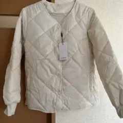 by LEGNA ホワイト キルティングジャケット
