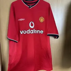 【超レア美品】マンチェスターユナイテッド 00-02ユニホームシャツUmbro