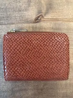 a.p.c 財布　ブラウン