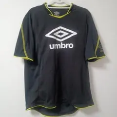 UMBRO アンブロ プラクティスシャツ ブラック イエロー スポーツウェア