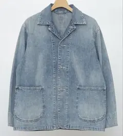 ULTERIOR FADED LIGHT DENIM COVERALL 25AW - メルカリ