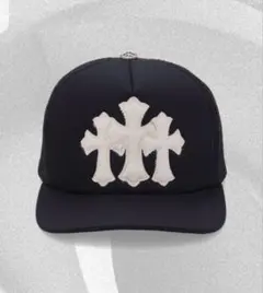 Chrome Hearts トリプルクロス セメタリー トラッカーキャップ - メルカリ
