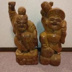 開運！強運！古い 大黒様 恵比寿様 蔵付き 開運！強運！古い 大黒様 恵比寿様 蔵付き