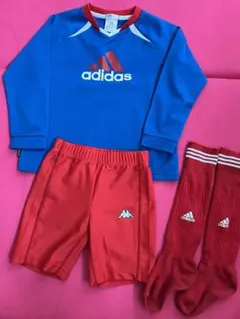 adidas サッカーウェア　長袖　シャツ　ケイパ　インナーパンツ　靴下おまけ