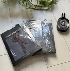 【半額】EMPORIO ARMANI 定価 1足3800円　ストッキング M-L